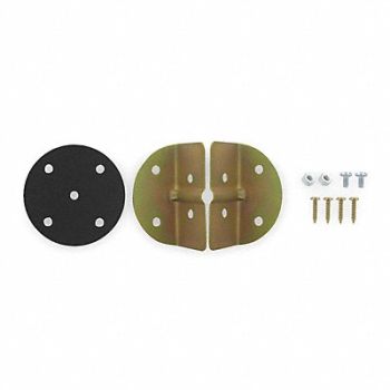 DWYER Split Flange Cadmium Plated Steel A-158, 1W405