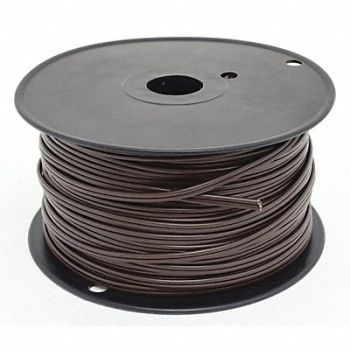 GRAINGER APPROVED Lamp Cord 2 Cond 18AWG SPT-1 Brn 250ft, 1W566