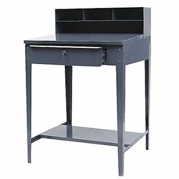 GRAINGER APPROVED Open 53 x34.5 x30 Gray NonMbl, 1W907