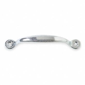 GRAINGER APPROVED Door Pull Steel 4-7/8 In L, 1WAA5