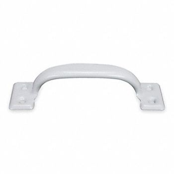 GRAINGER APPROVED Utility Pull Steel White 5 1/2 In L, 1WAB9