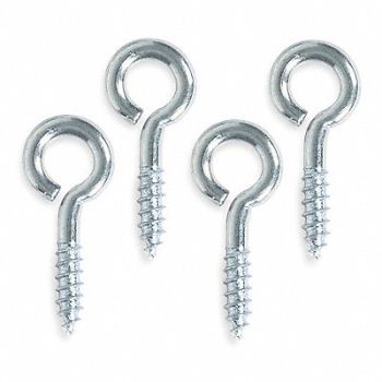 GRAINGER APPROVED Screw Eye Shank D 1/16 in PK20, 1WBE7