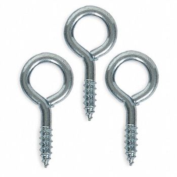 GRAINGER APPROVED Screw Eye Shank D 3/16 in PK20, 1WBG2