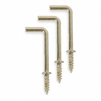 GRAINGER APPROVED Single Point Hook Length 1 1/2 In PK20, 1WBK9