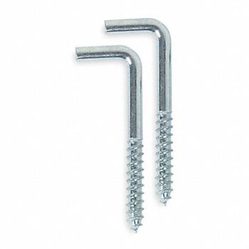 GRAINGER APPROVED Single Point Hook Length 1 1/2 In PK20, 1WBL4