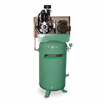 SPEEDAIRE Electric Air Compressor 7.5 hp 2 Stage, 1WD84