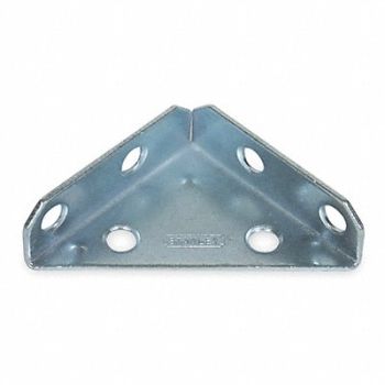 GRAINGER APPROVED Heavy Duty Corner Brace 5/8 Hx2 L, 1WDD1