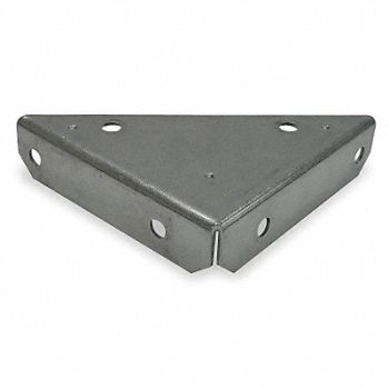 GRAINGER APPROVED Heavy Duty Corner Brace 4 Wx4 In L, 1WDD3