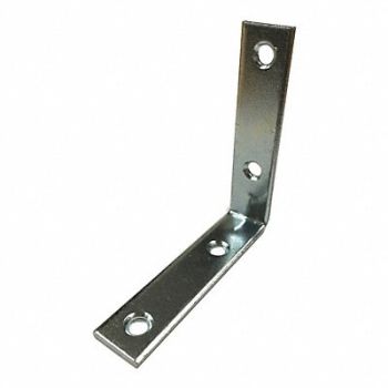 GRAINGER APPROVED Corner Brace Steel 5/8 Wx2 1/2 In L, 1WDD5