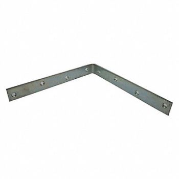 GRAINGER APPROVED Corner Brace Steel 1 1/4 Wx10 In L, 1WDD8