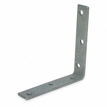 GRAINGER APPROVED Corner Brace Steel 1-3/32 Wx6 In L, 1WDE7