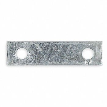 GRAINGER APPROVED Mending Plate Steel 5/8 Wx2 In L, 1WDG9