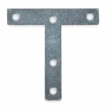 GRAINGER APPROVED T Plate Steel 4 L 7/8 W, 1WDK5