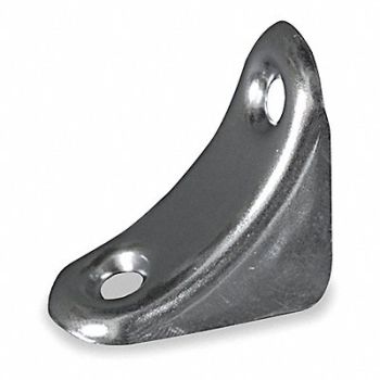 GRAINGER APPROVED Chair Corner Braces Steel 3/4 In W PK4, 1WDL9