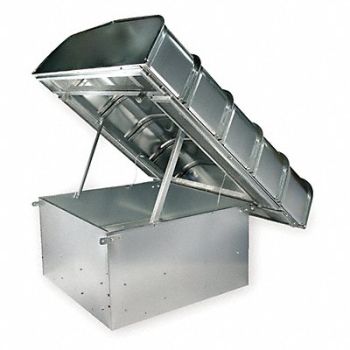 DAYTON Gravity Vent 48 In Base 54 1/2 In Sq, 1WDN7