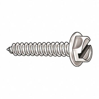 GRAINGER APPROVED Scrw Sz #12 18-8SS 1 L PK100, 1WE78