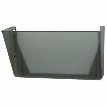 OFFICEMATE Wall Pocket Letter Smoke 7Hx13W In Smoke, 1WEA1