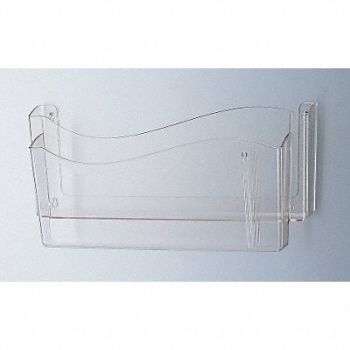 OFFICEMATE Unbreakable Wall Pocket Legal/Ltr Clear, 1WEA7