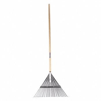 WESTWARD Lawn Rake Steel 54 In 24 Tines, 1WG30