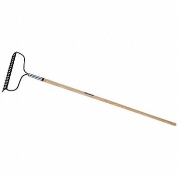 WESTWARD Seal-Coated Wood Bow Rake 3 In.Tines, 1WG36