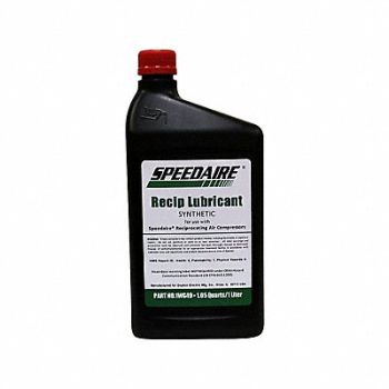 SPEEDAIRE Compressor Oil 1 qt Bottle, 1WG49