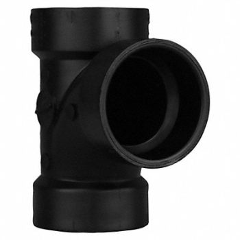 GRAINGER APPROVED Sanitary Tee 1 1/2 in Schedule 40, 1WHT6
