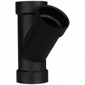 GRAINGER APPROVED Wye 2 in Schedule 40 Socket Black, 1WHV6