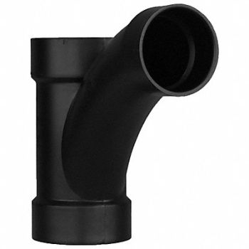 GRAINGER APPROVED Reducing Wye with 45 Bend 4 x 4 x 3 in, 1WHX3