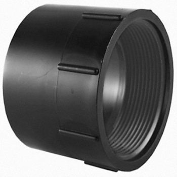 GRAINGER APPROVED Female Adapter 3 in Schedule 40 Black, 1WHX6