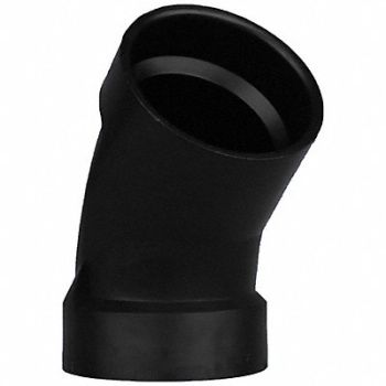 GRAINGER APPROVED 45 Elbow 2 in Schedule 40 Socket Black, 1WJA2
