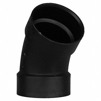 GRAINGER APPROVED 45 Elbow 4 x 4 in Schedule 40 Socket, 1WJA4