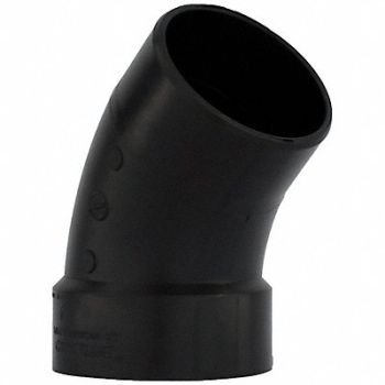 GRAINGER APPROVED 45 Street Elbow 4 x 4 in Schedule 40, 1WJA8