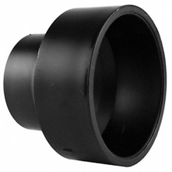 GRAINGER APPROVED Pipe/Increaser 3 x 4 in Socket Black, 1WJE9