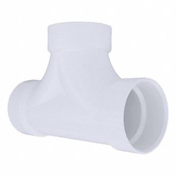 GRAINGER APPROVED Two-Way Cleanout Tee Schedule 40 4 in, 1WJN8
