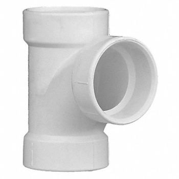 GRAINGER APPROVED Sanitary Tee Schedule 40 1 1/2 in, 1WJP3