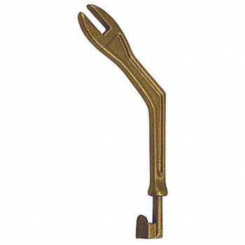 GRAINGER APPROVED Water Meter Key Box 12 in Bronze, 1WJT9