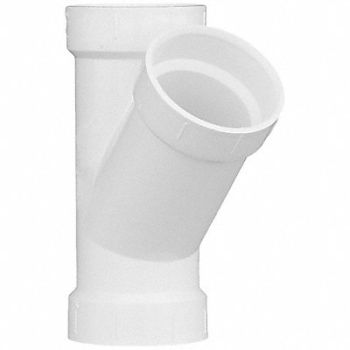 GRAINGER APPROVED Wye Schedule 40 2 in Socket White, 1WJU1