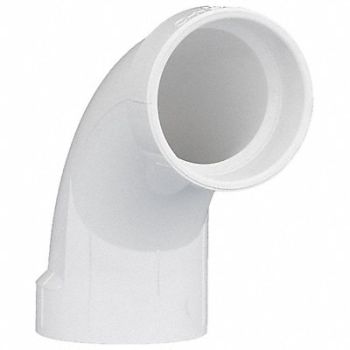 GRAINGER APPROVED 90 Long Sweep Elbow Schedule 40 2 in, 1WJZ1