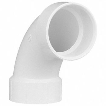 GRAINGER APPROVED 90 Long Sweep Elbow Schedule 40 3 in, 1WJZ3