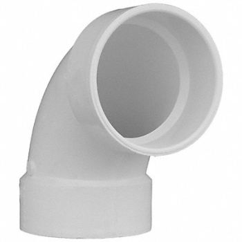 GRAINGER APPROVED 90 Elbow Schedule 40 4 in Socket, 1WKA6