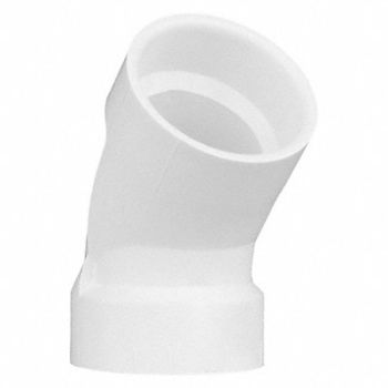 GRAINGER APPROVED 45 Elbow Schedule 40 Socket 1 1/2 in, 1WKC1