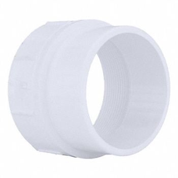GRAINGER APPROVED Cleanout Adapter Schedule 40 4 in, 1WKG3