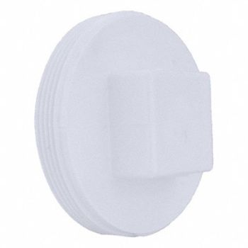 GRAINGER APPROVED Cleanout Plug Schedule 40 4 in MNPT, 1WKH9