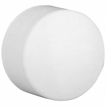 GRAINGER APPROVED Socket Cap Schedule 40 3 Pipe Size White, 1WKK8