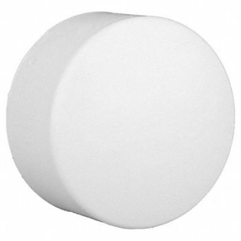GRAINGER APPROVED Socket Cap Schedule 40 4 Pipe Size White, 1WKK9