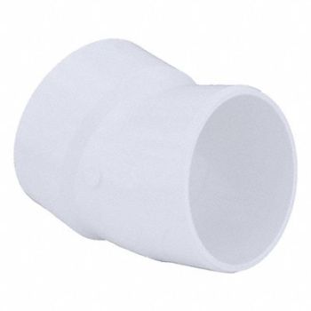 GRAINGER APPROVED 22-1/2 Degree Street Elbow 4 in PVC, 1WKL3