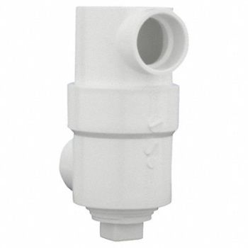 GRAINGER APPROVED Drum Trap with Cleanout 1 1/2 x 3 x 6 in, 1WKU1