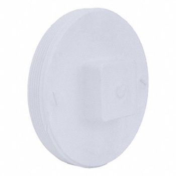 GRAINGER APPROVED Cleanout Plug Schedule 40 6 in MNPT, 1WKW5