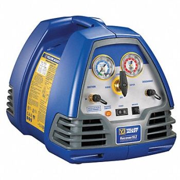 YELLOW JACKET Refrigerant Recovery Machine 1/2 HP 115V, 1WLG1