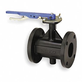 NIBCO Butterfly Valve Lever 5 In Cast Iron, 1WPK6